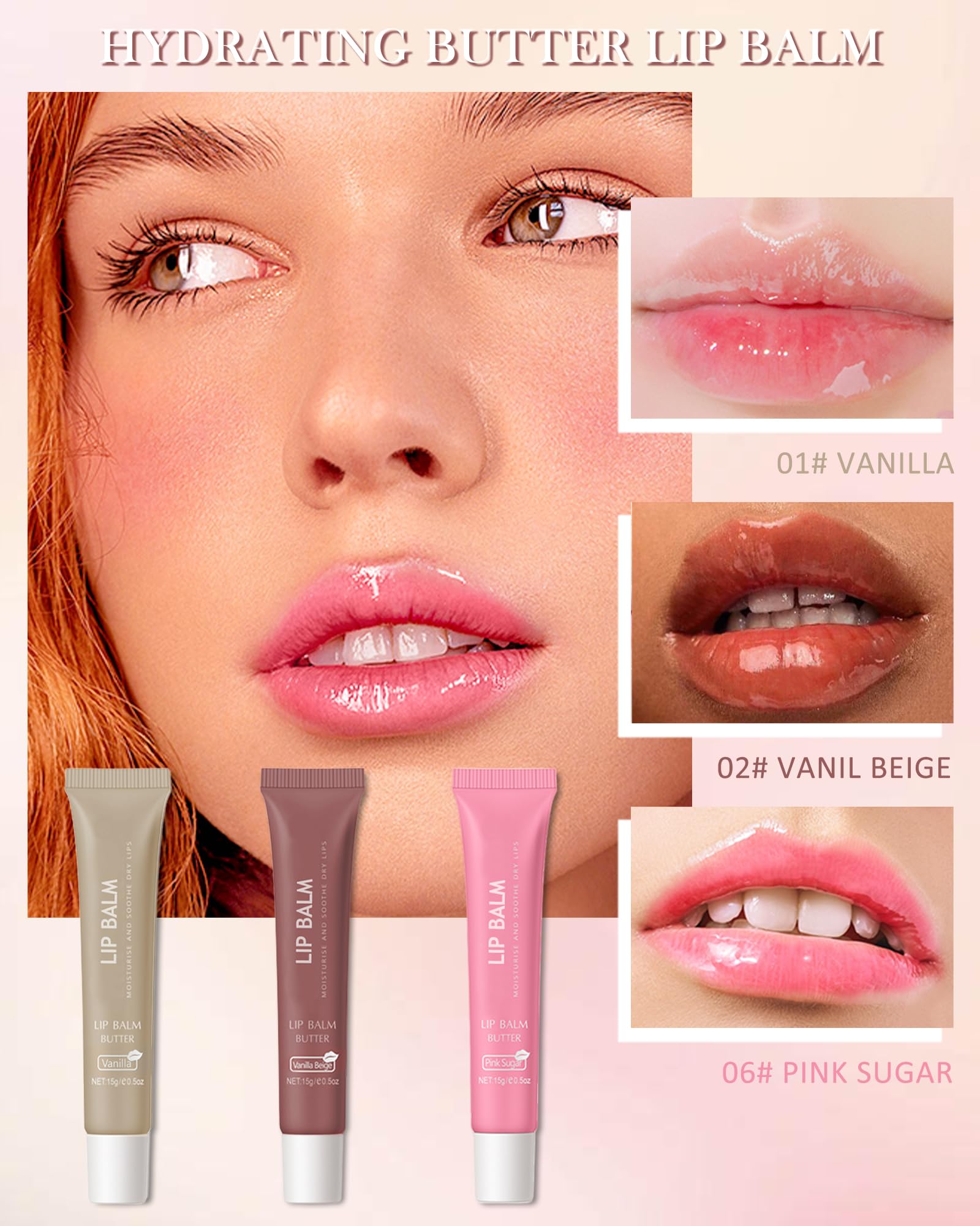 LYSdefeu balsamo labial tinte rosa-azucar: brillo ligero y piel suave al instante.