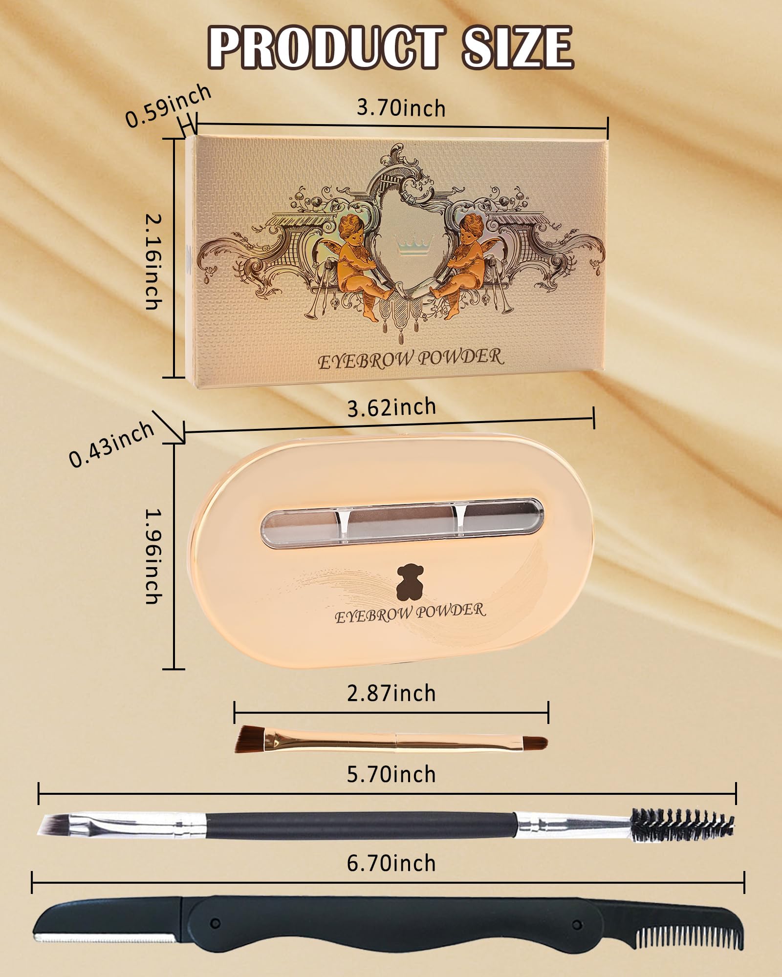 LYSdefeu Brow Shaping Tool Included for quick, salon-like grooming.