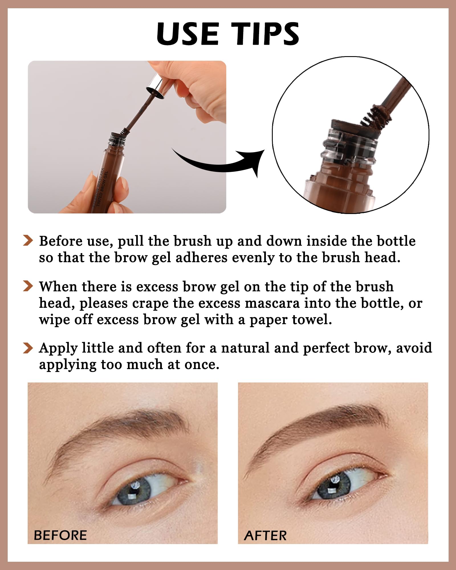 LYSdefeu cejas pobladas para un aspecto más completo.