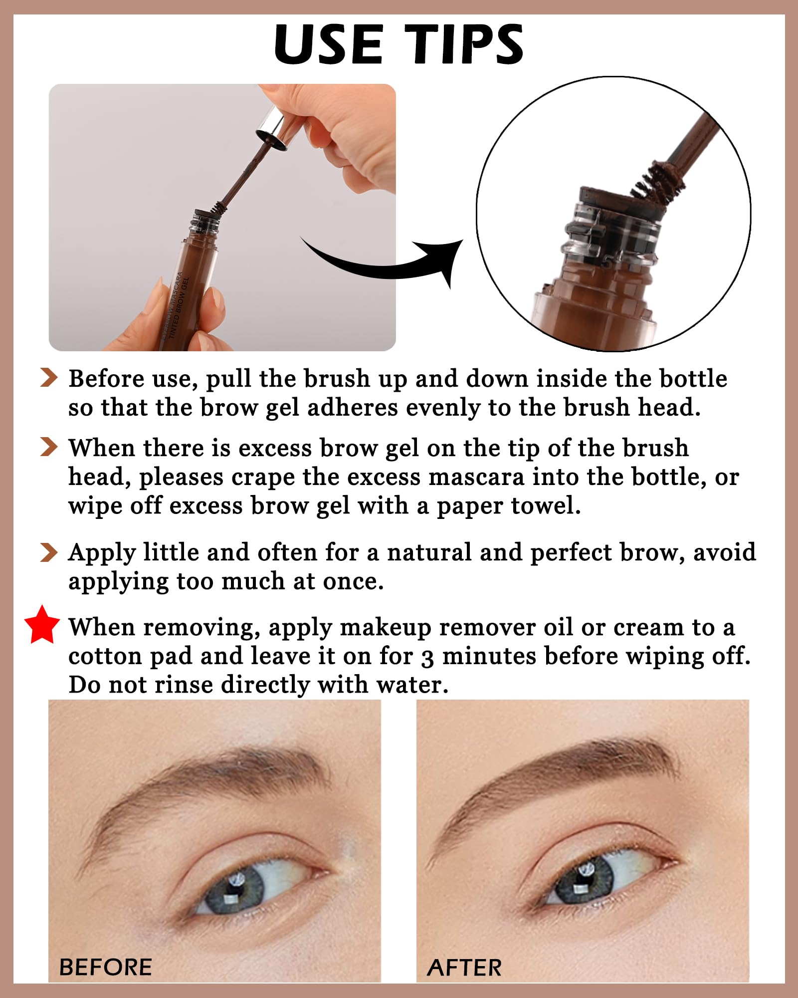LYSdefeu cejas-resistente-al-sudor protege color frente a sudor y agua