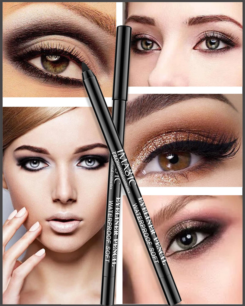 Delineador gel negro LYSdefeu ideal para ocasiones especiales