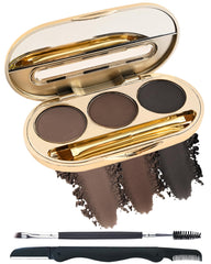 LYSdefeu Eyebrow Palette 3 Colors for natural brow shaping.