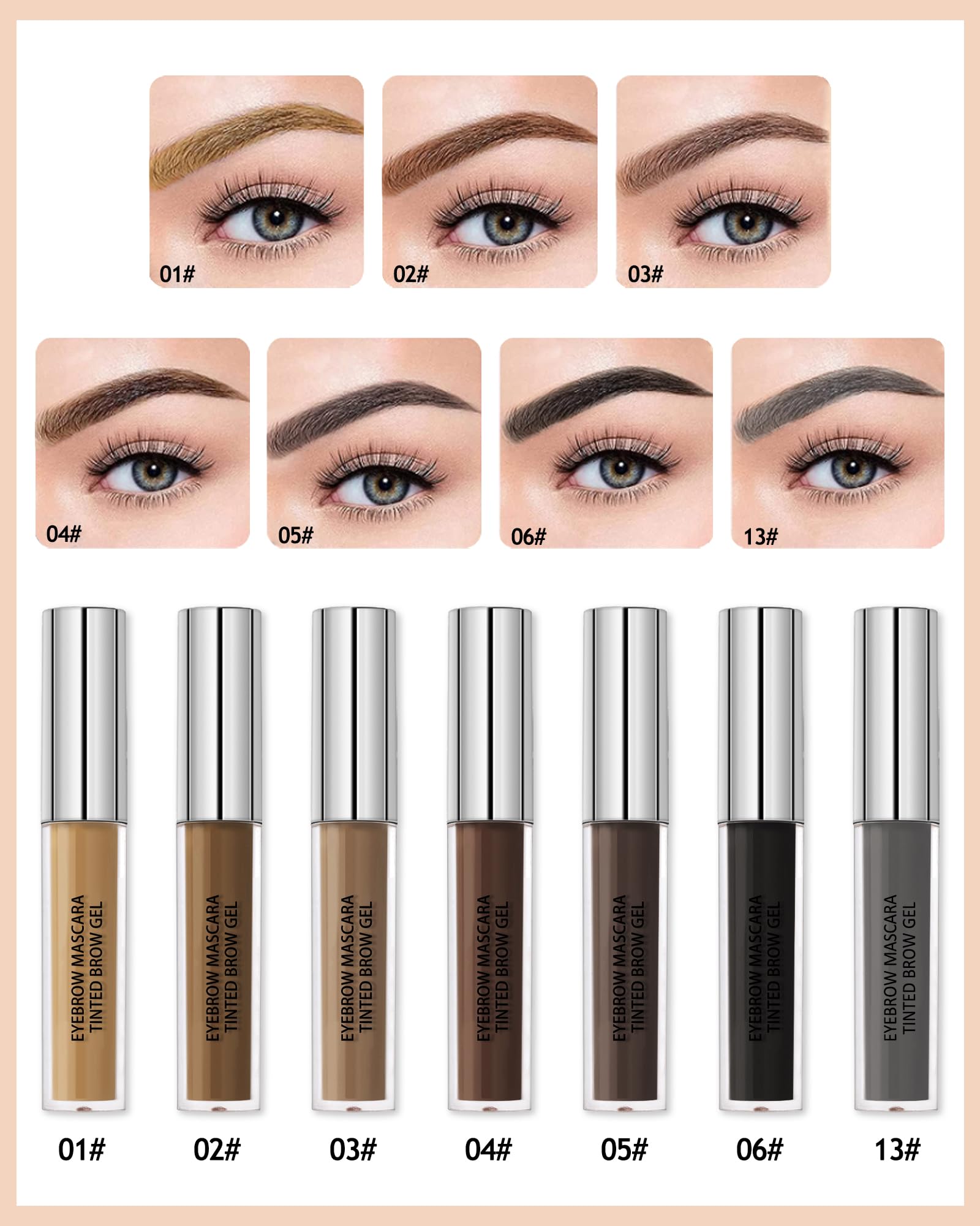 LYSdefeu gel-cejas resistente al agua para uso diario.