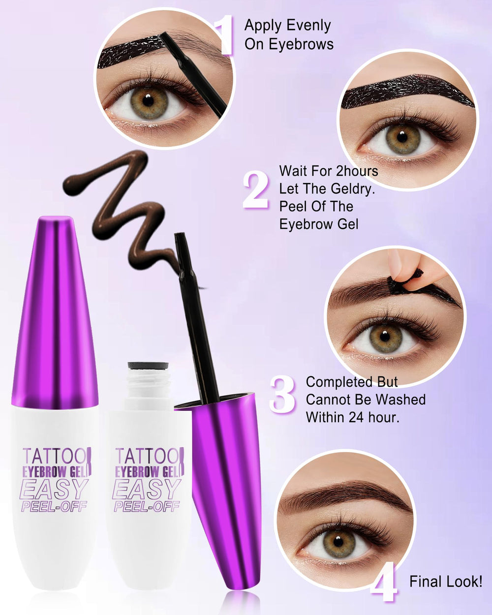 LYSdefeu holiday gift-set packaging highlights versatile brow tinting.