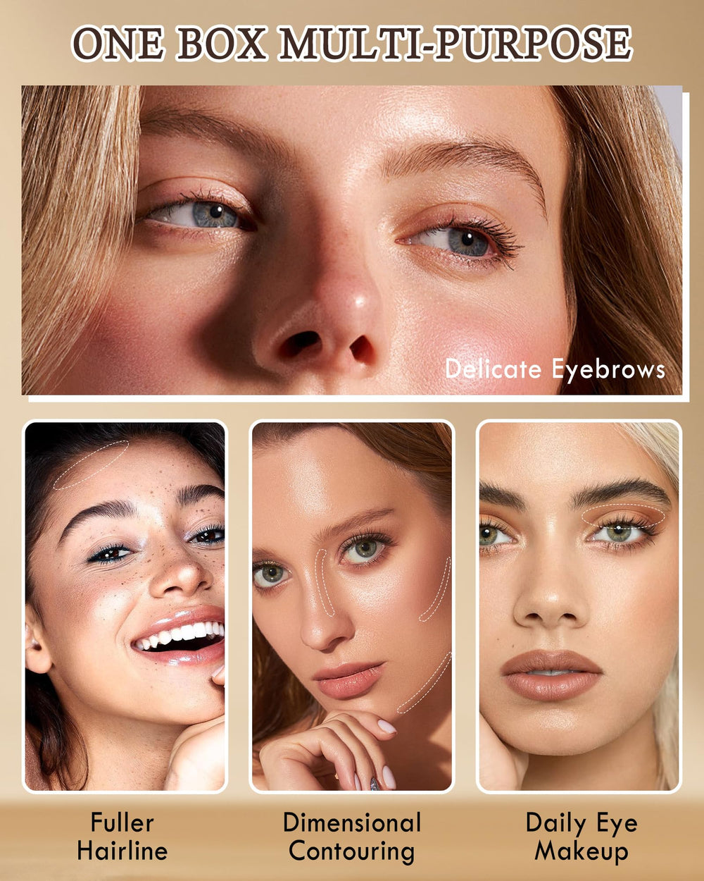 LYSdefeu Waterproof Longwear formula keeps brows defined all day.