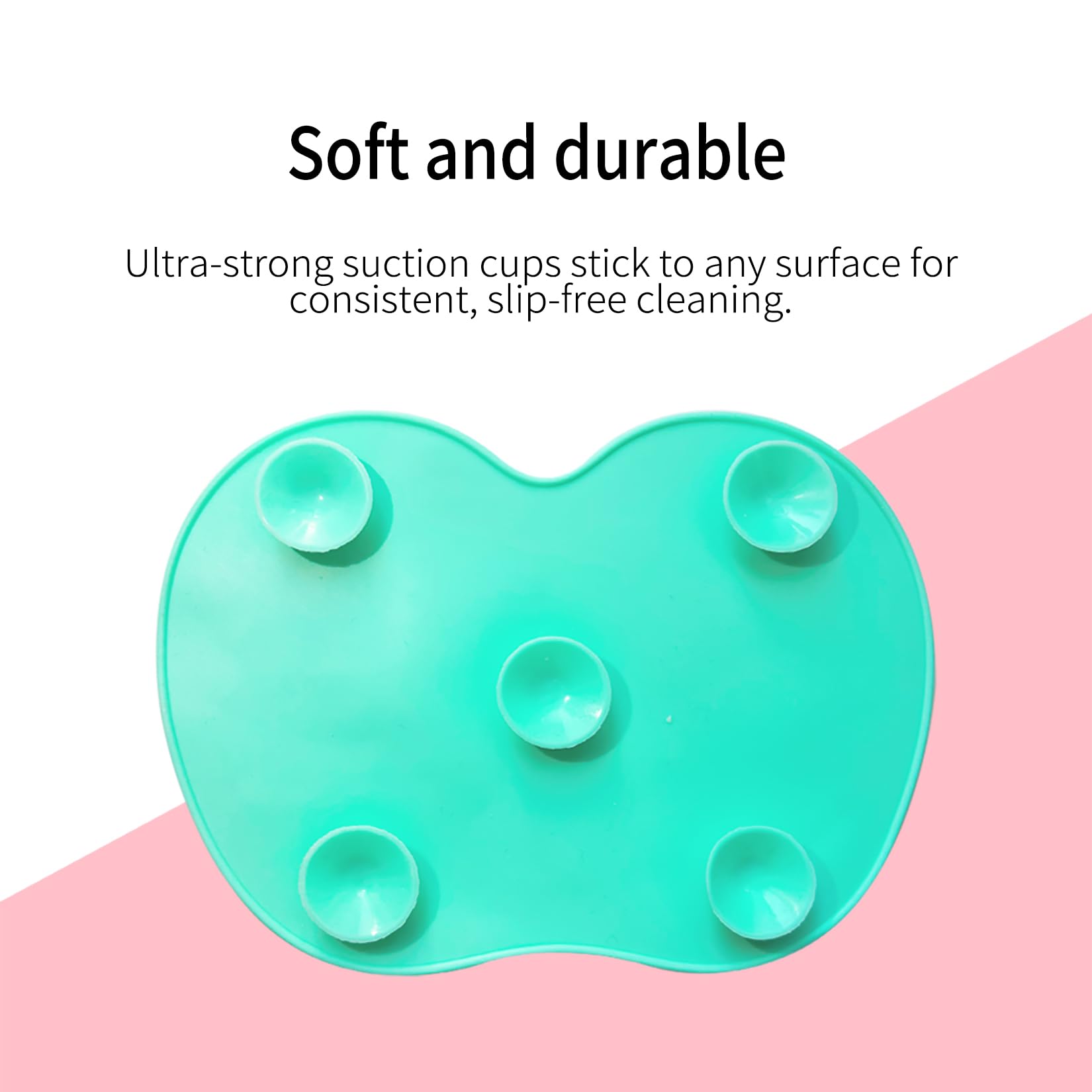 Apta para brochas faciales y de ojos con diseño práctico.