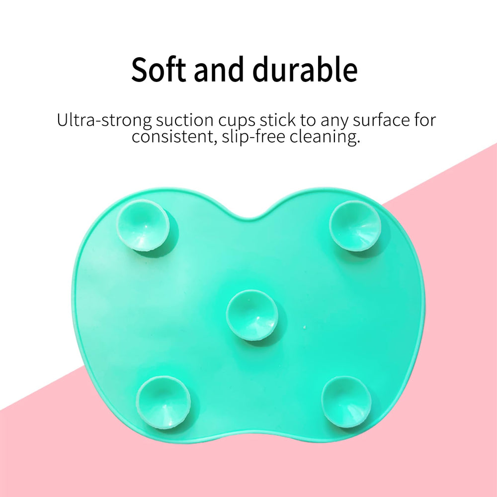 Apta para brochas faciales y de ojos con diseño práctico.