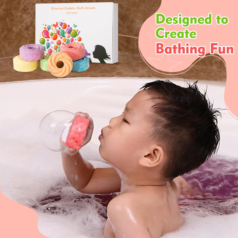 LZLTAUY bombas de baño lavanda, aroma calmante para niños.