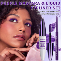 LZXLUKGIR Delineador morado trazo preciso para definir ojos.