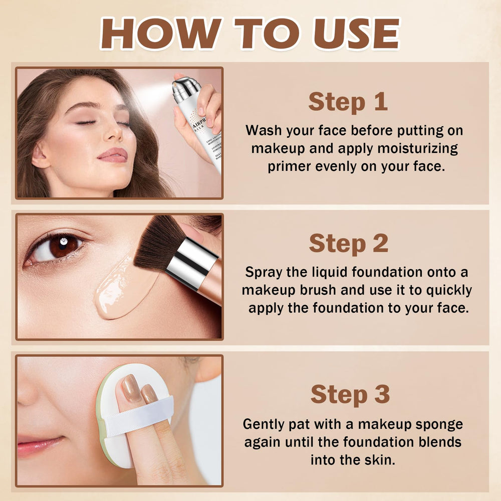 LZXLUKGIR maquillaje resistente al agua para uso diario