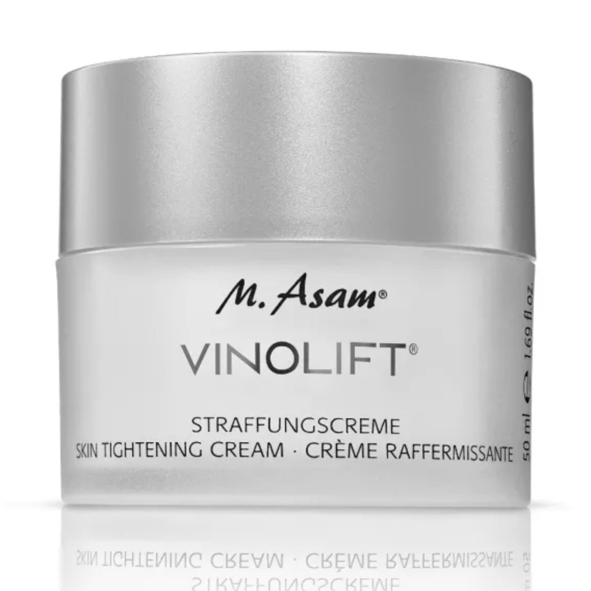 M. Asam VINOLIFT crema reafirmante en frasco para piel madura