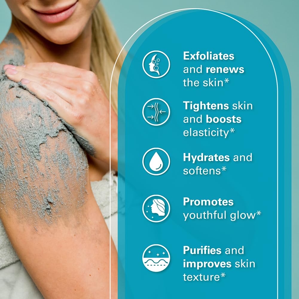 M3 Naturals exfoliante de carbón activado rostro, ilumina la piel