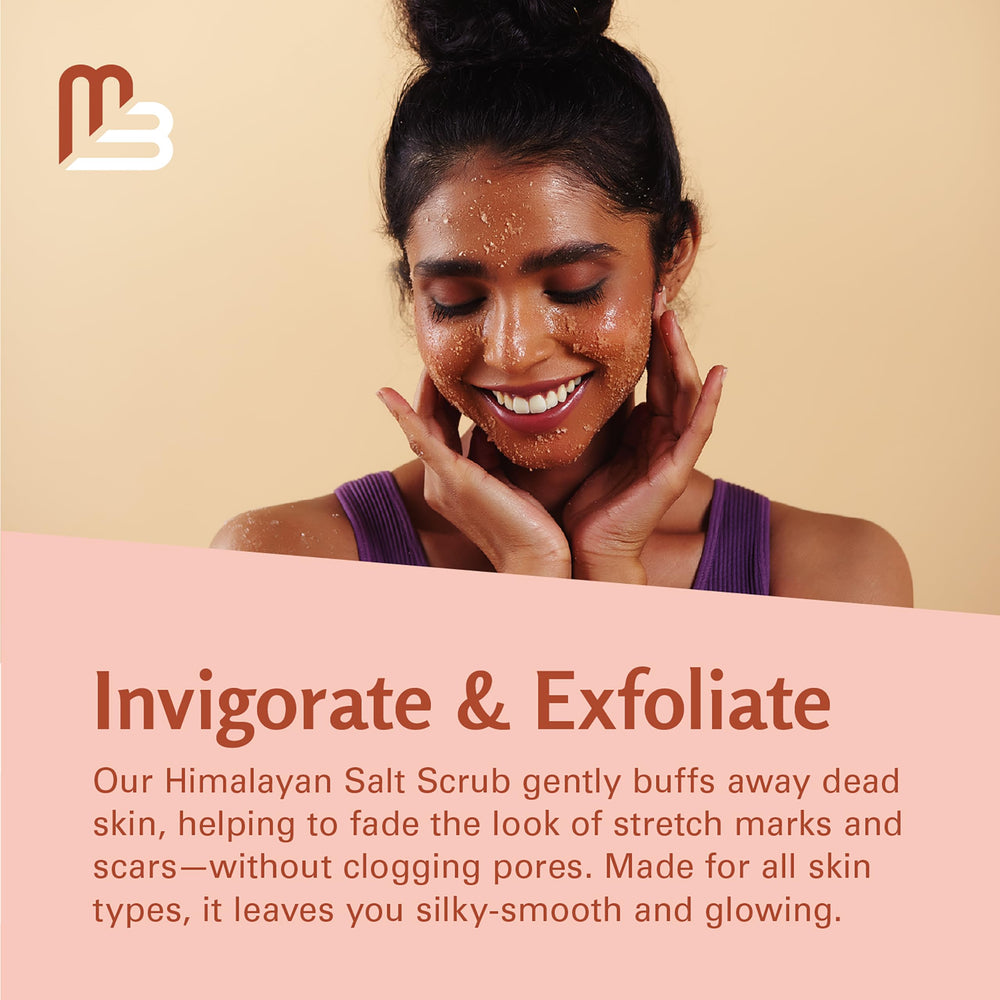 M3 Naturals gommage sel Himalaya mains soin exfoliant