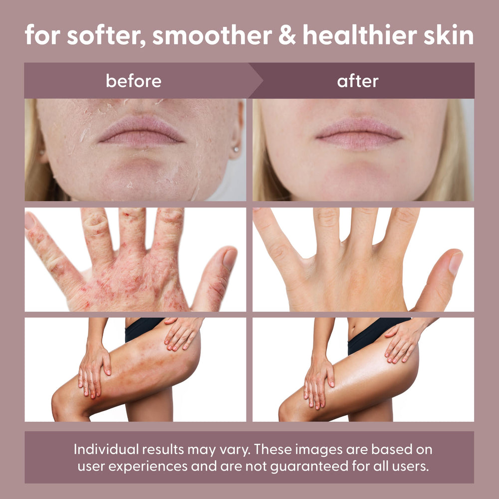 Aplicación rápida del bálsamo M3 Naturals para rostro y manos.
