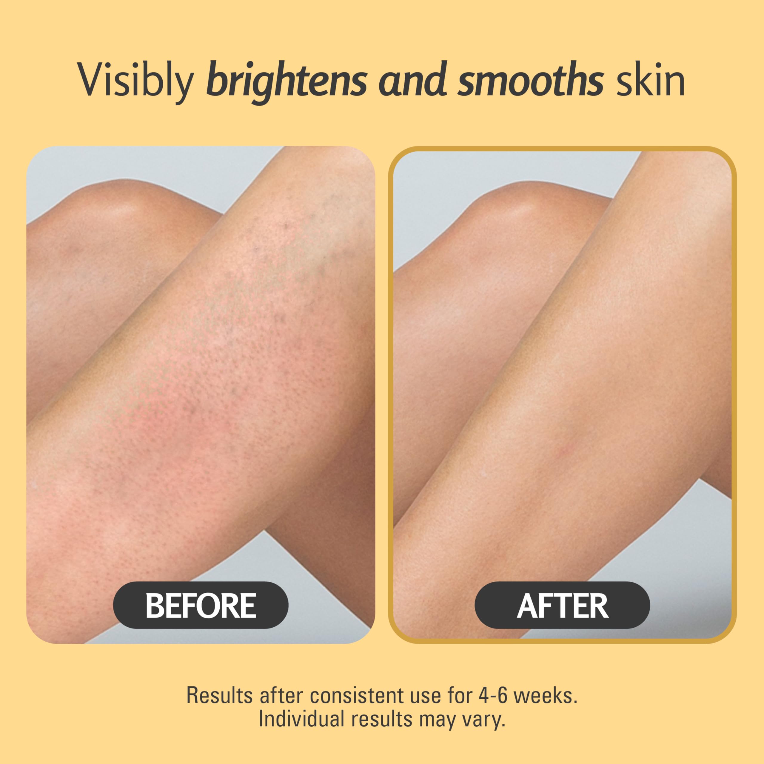 M3 Naturals full body exfoliation for a spa like home experience