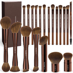 MAANGE set de 20 pinceles con estuche regalo para acabado uniforme