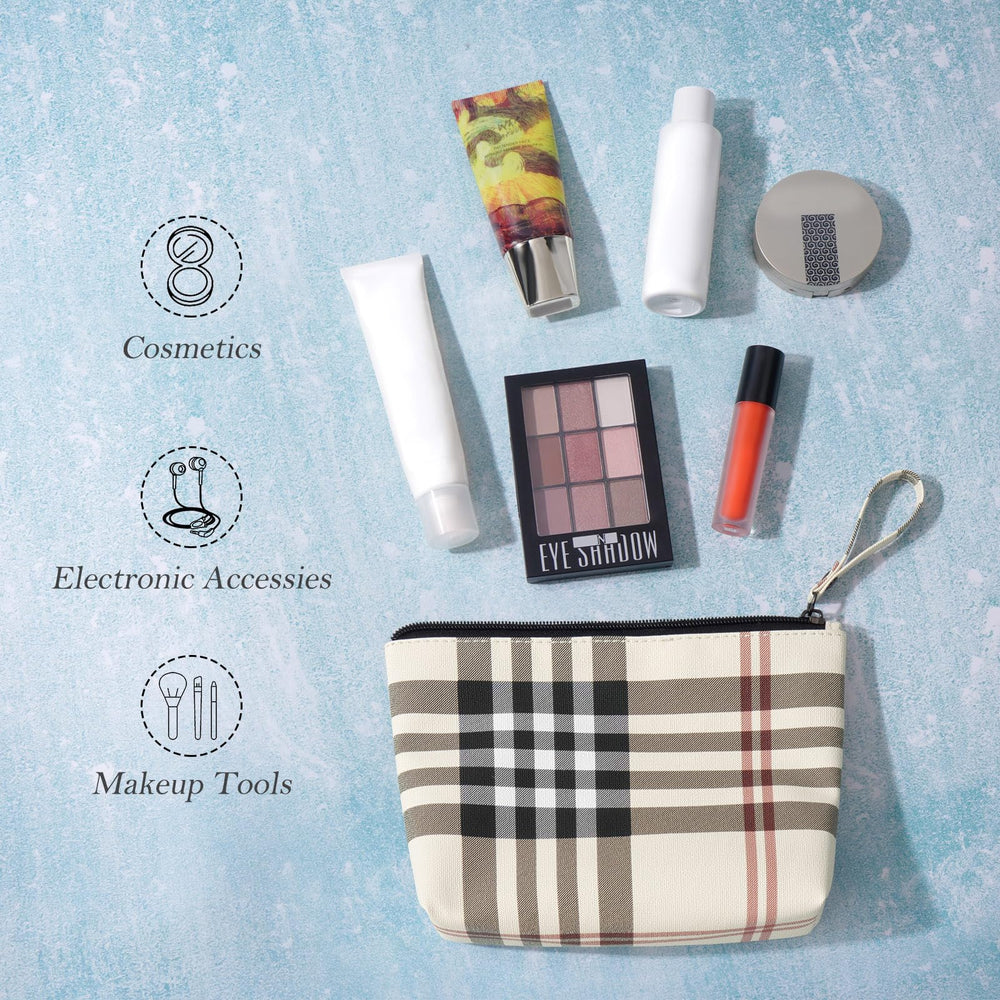 MAANGE bolsa maquillaje interior espacioso para productos básicos