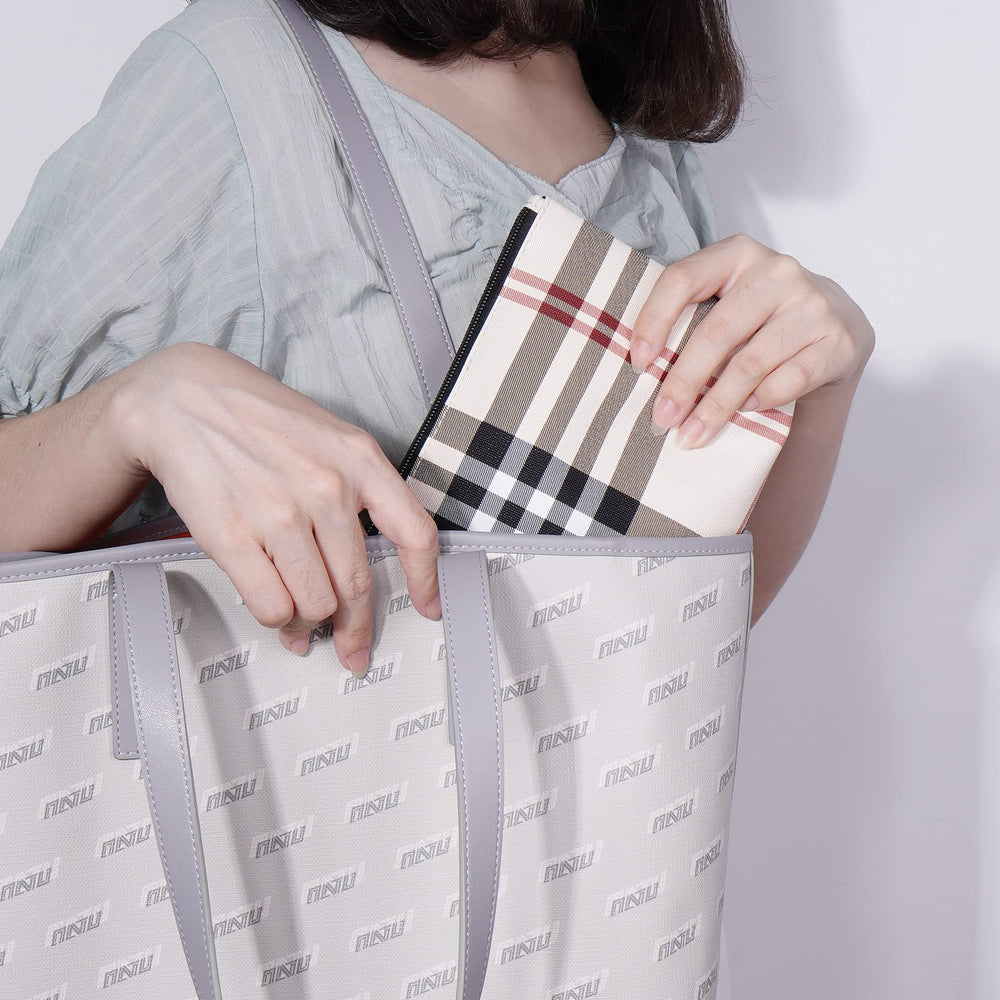 MAANGE bolsa maquillaje mango ergonómico para transporte cómodo