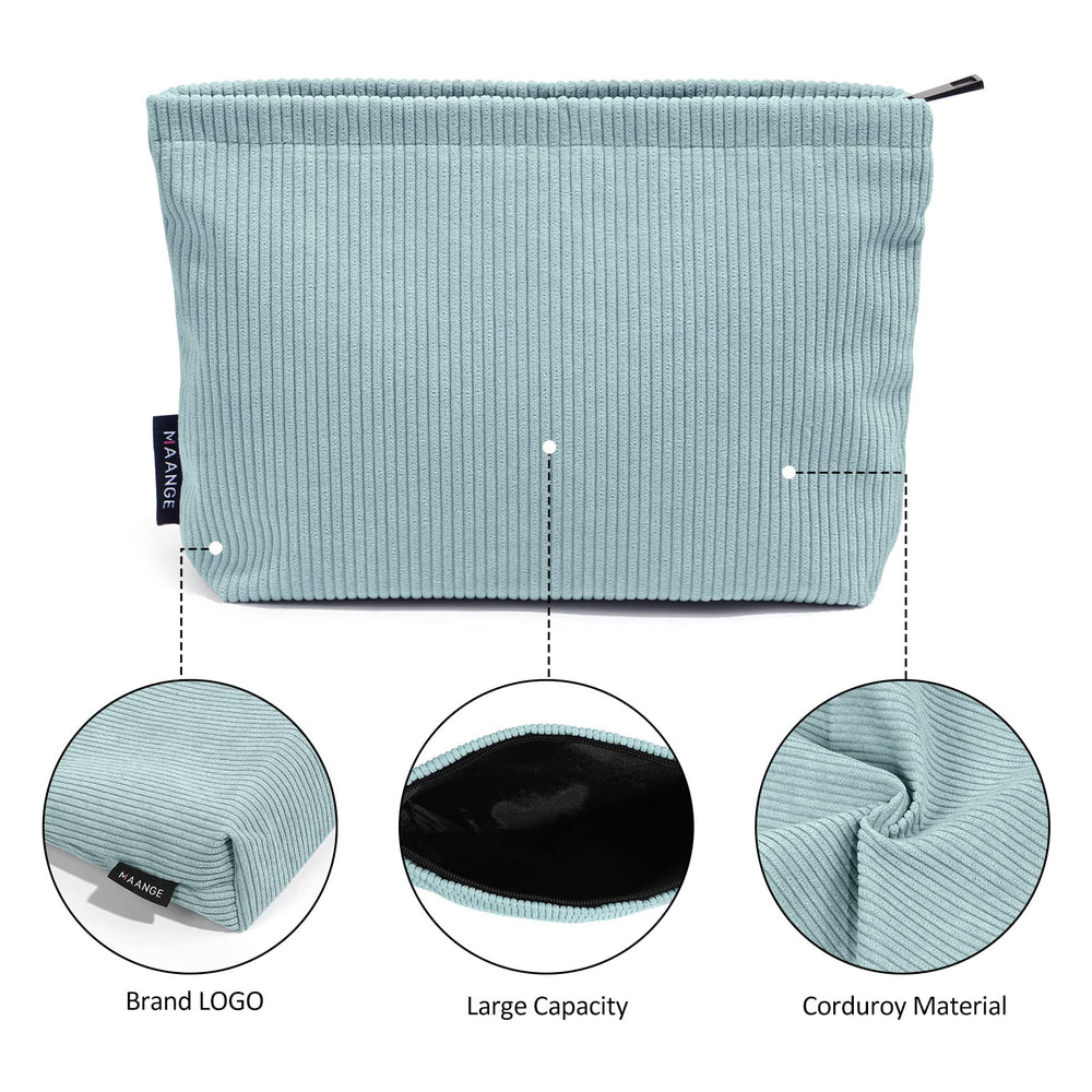 MAANGE organizador-bolso maquillaje compacto, mantiene tus productos ordenados