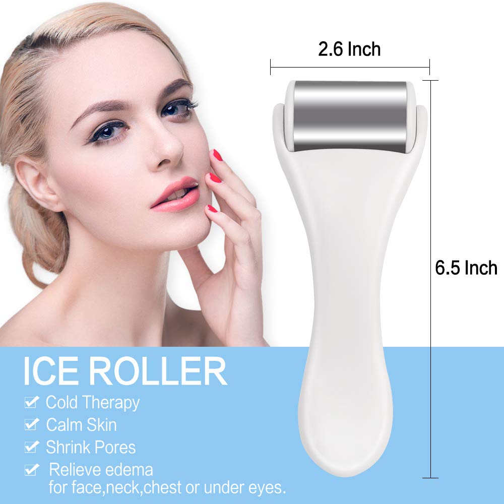Maange rodillo de hielo para cuerpo masajea piel y músculos para recuperar energía.