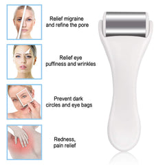 Maange rodillo de hielo para ojos alivia fatiga y hinchazón.