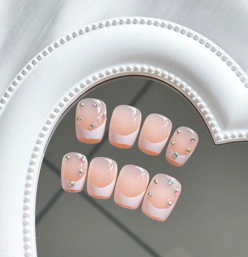 MABKJLF uñas con adhesivo seguro para una aplicación rápida