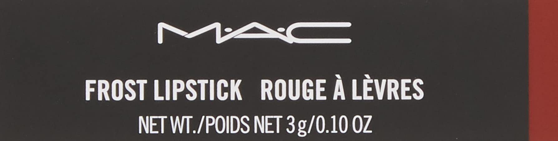 MAC Barra de labios Fresh Moroccan Frost, textura cremosa para aplicación confortable.