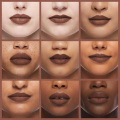 MAC Chestnut define labios con acabado limpio y duradero