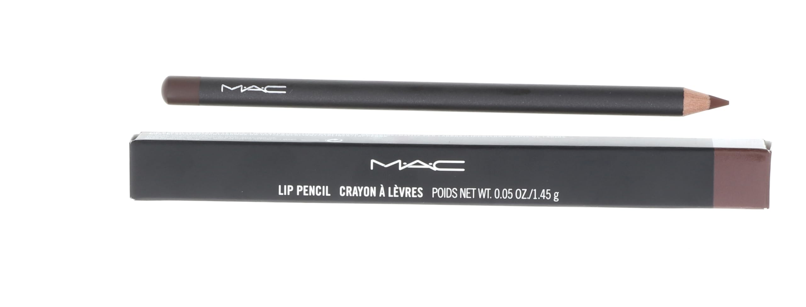 MAC delineador Chestnut con textura cremosa para labios suaves