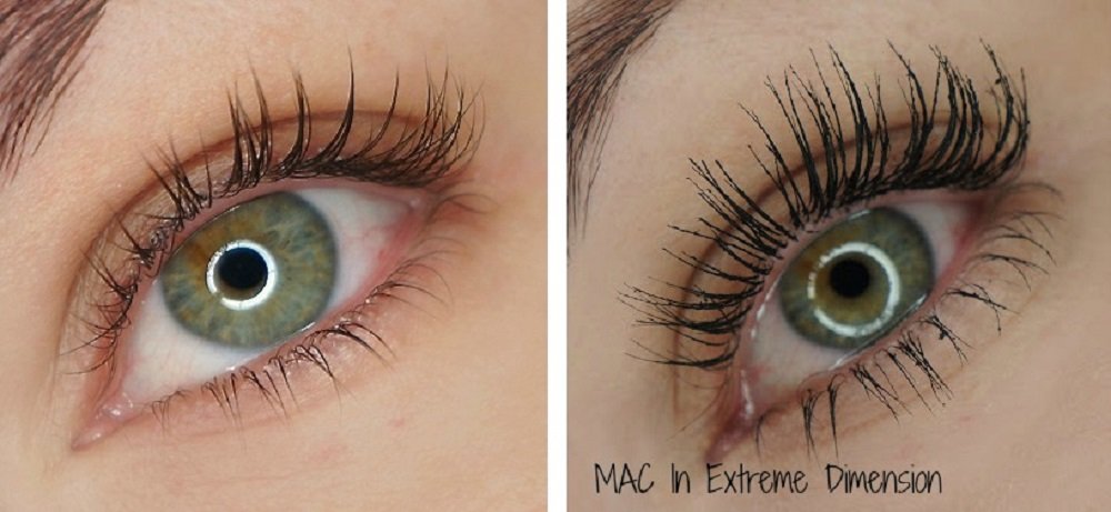 MAC Mascara Dimension Extrême 3D – application fluide et rapide