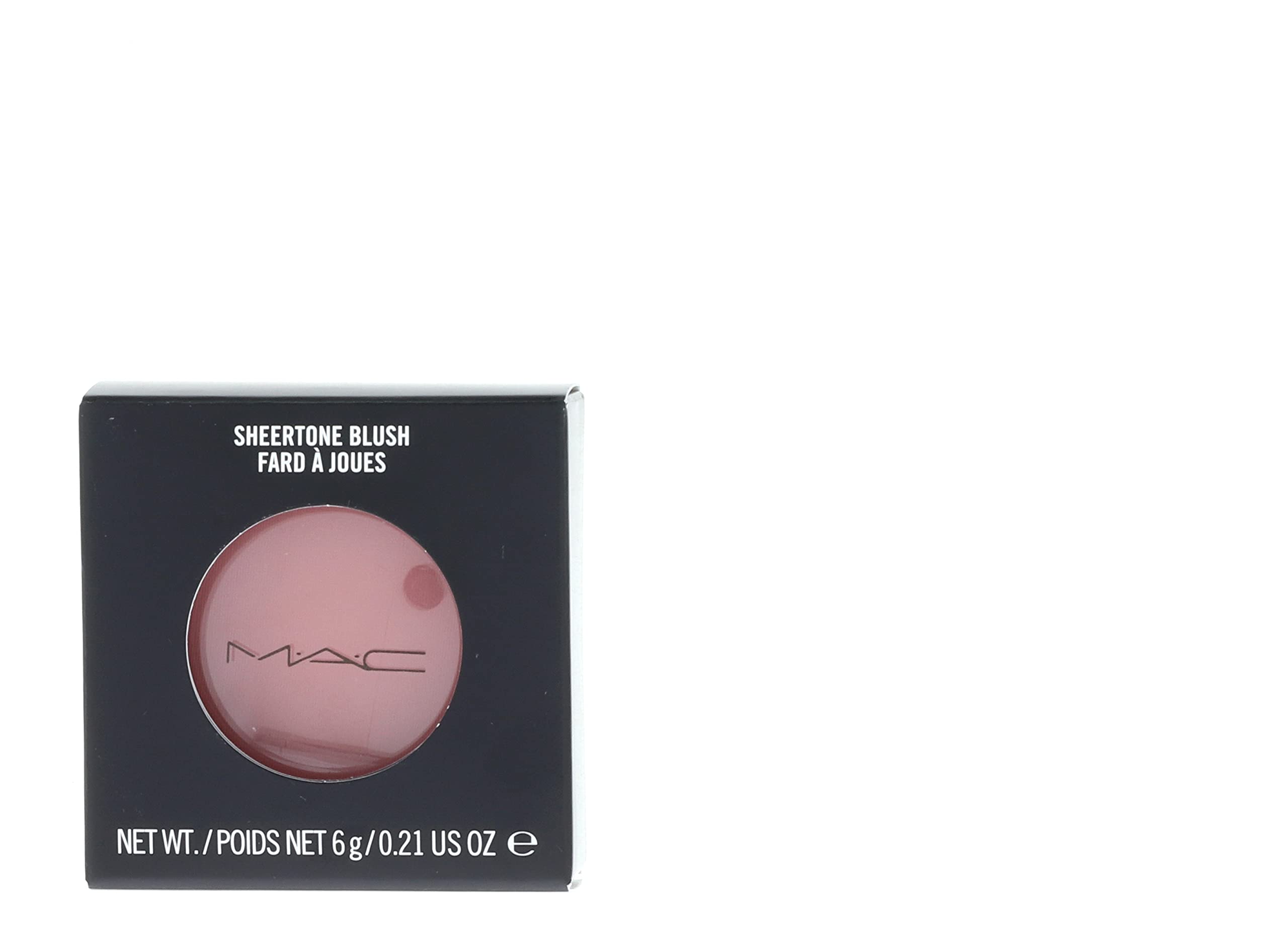 MAC Polvo Blushbaby tono rosado natural para uso diario.