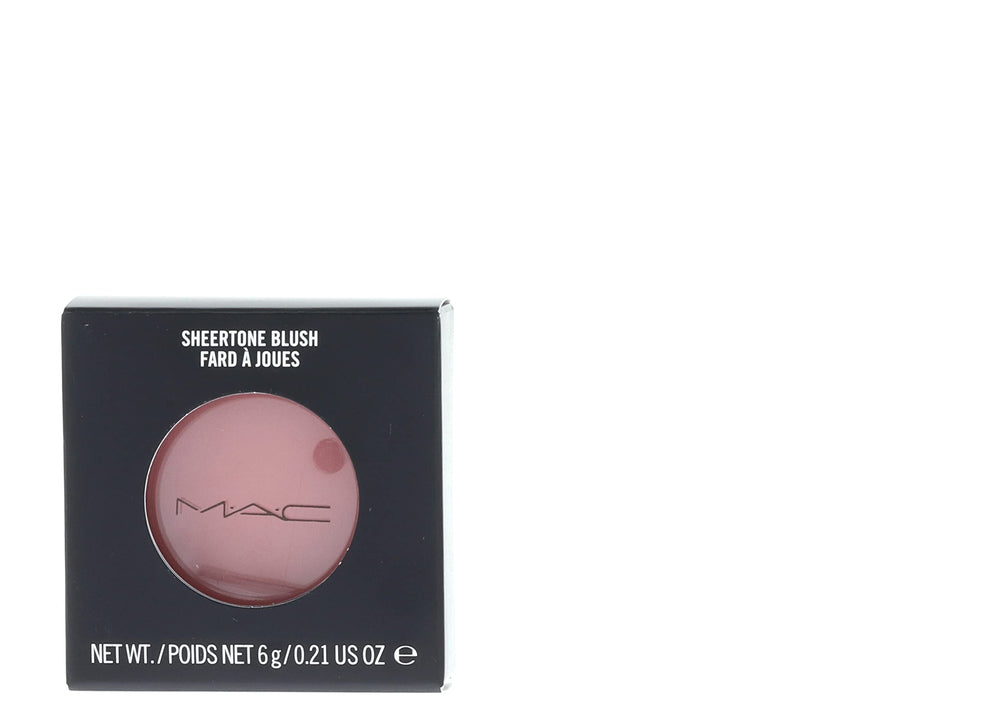 MAC Polvo Blushbaby tono rosado natural para uso diario.