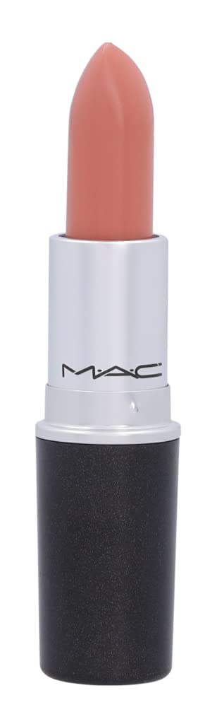MAC Myth Satin Lipstick, textura sedosa para un acabado satinado y suave.