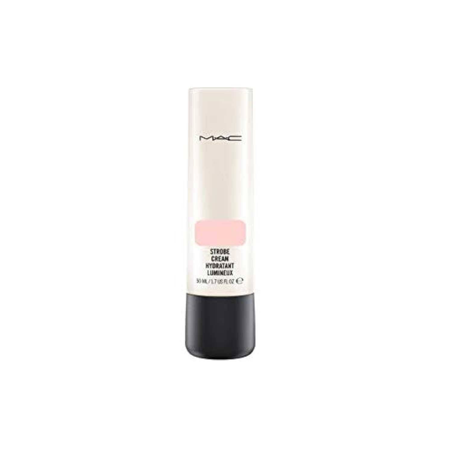 MAC Strobe Cream Pink Lite: botella iluminadora para un brillo suave y natural.