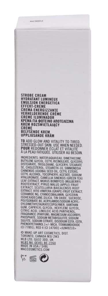 MAC Strobe Cream Pink Lite: iluminación facial que realza zonas de tez apagada.