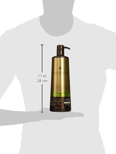 Macadamia Professional Champú Ultra Rica, cabello suave y manejable.