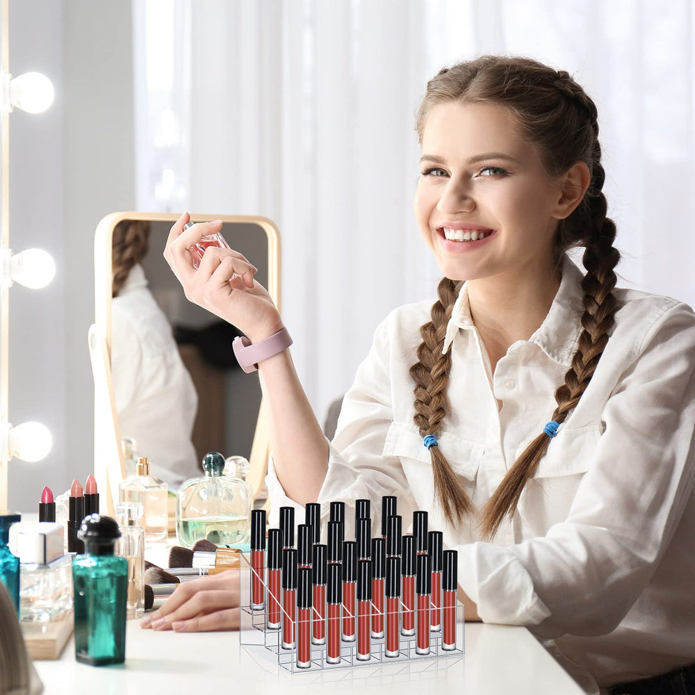 Macarrie organizador labiales uso versátil para maquillaje y accesorios