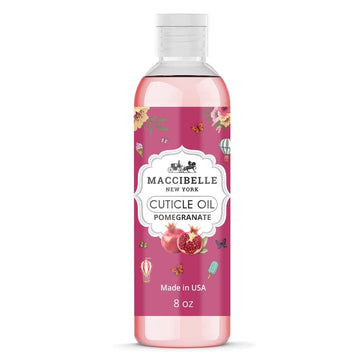 Maccibelle Aceite para Cutículas con granada para hidratar cutículas secas y uñas