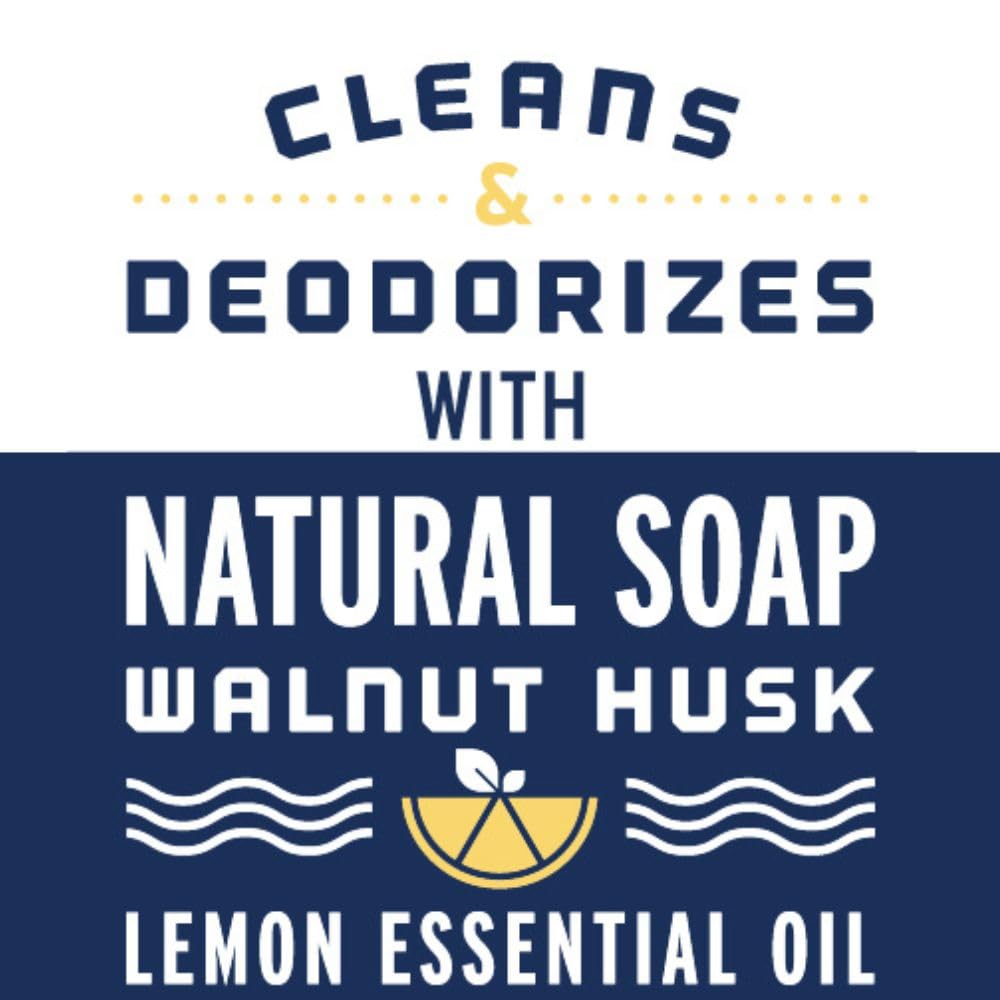 MacKenzie's Fisherman Hand Scrub: envase biodegradable para cuidado responsable.
