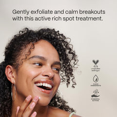 Mad Hippie Blemish Cream aplicación nocturna para áreas afectadas.