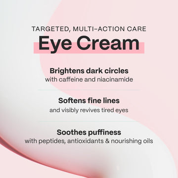 Mad Hippie Eye Cream being gently applied around the under-eye area.