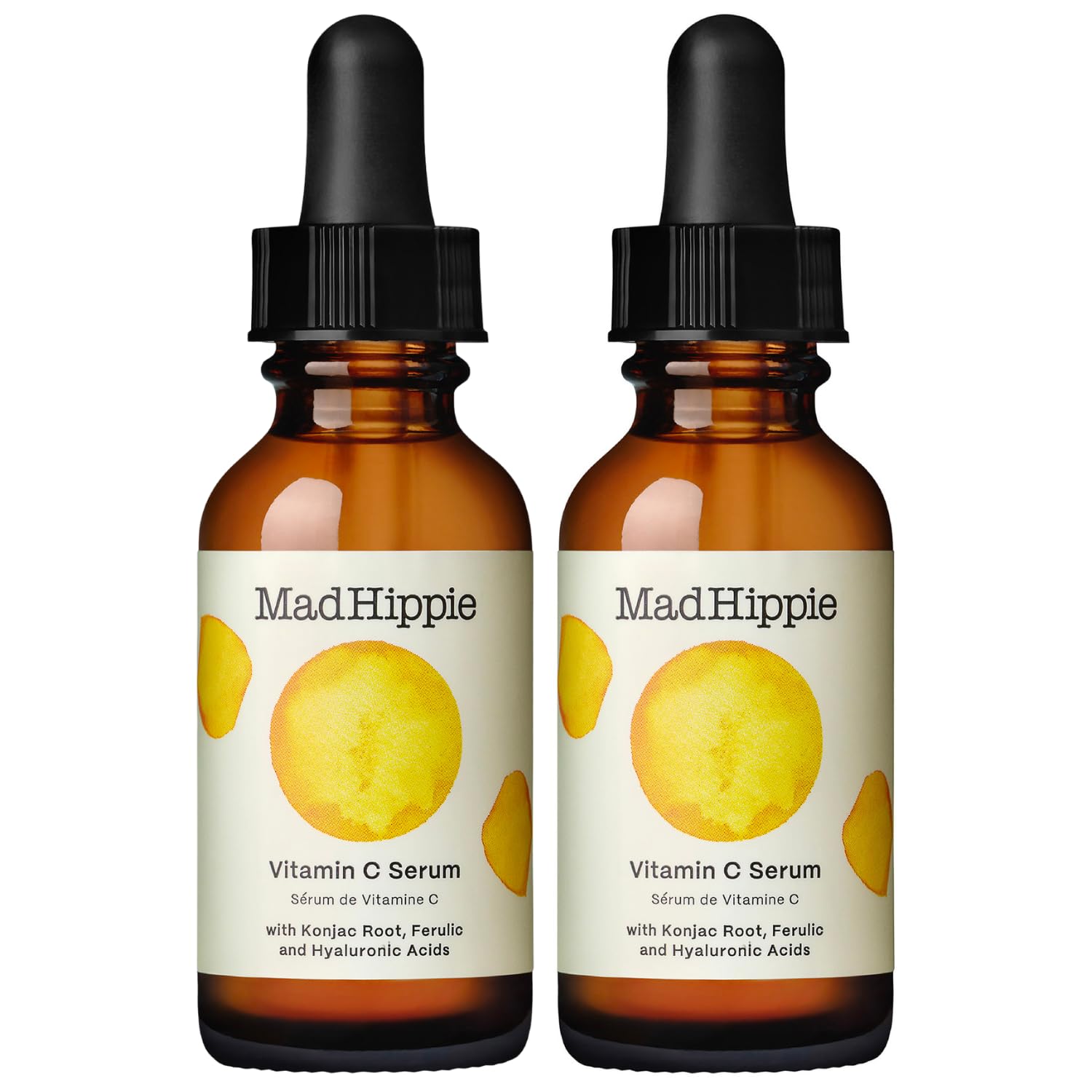 Mad Hippie Serum Vitamina C frente de la botella para iluminación de la piel
