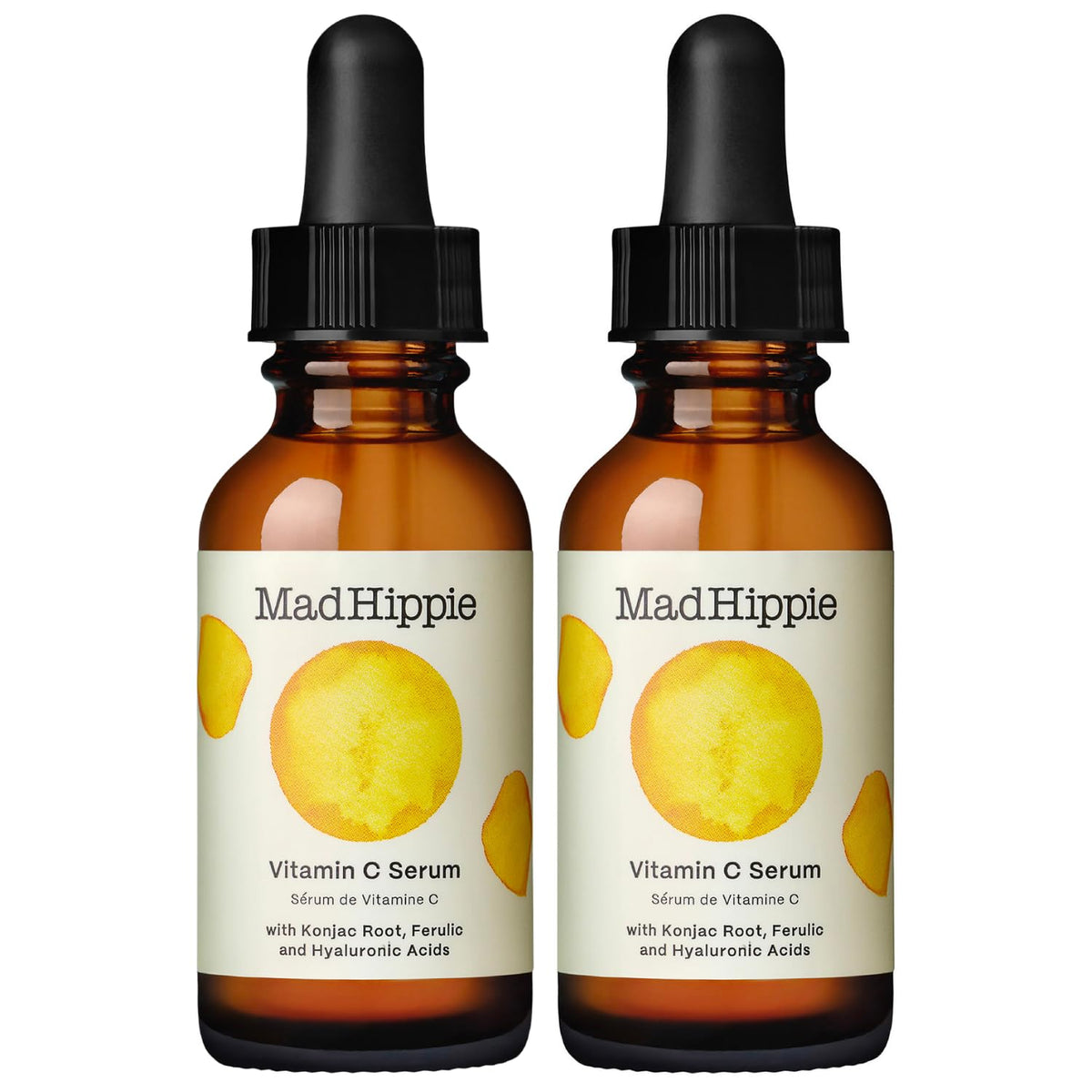 Mad Hippie Serum Vitamina C frente de la botella para iluminación de la piel