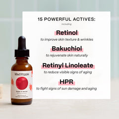 Mad Hippie Super A Serum, aplicación en rostro, deja hidratación y suavidad.
