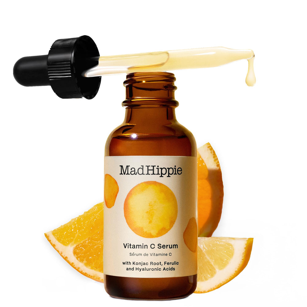 Mad Hippie Sérum Vitamine C flacon – éclat naturel et hydratation légère.