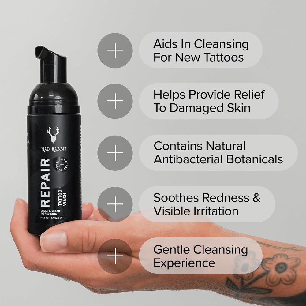 Mad Rabbit bálsamo tatuaje hidratación diaria para piel sensible
