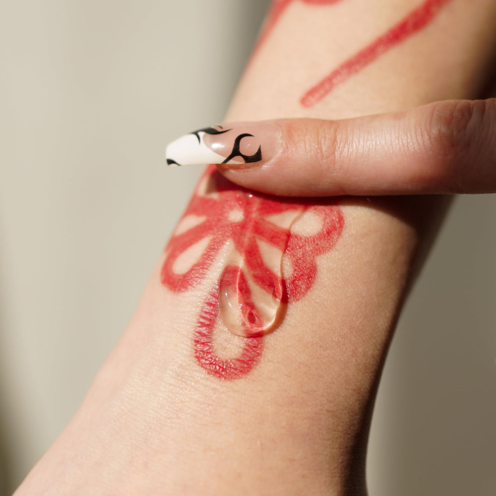 Mad Rabbit Tattoo Aftercare ingredients close-up highlighting clean, skin-friendly botanicals