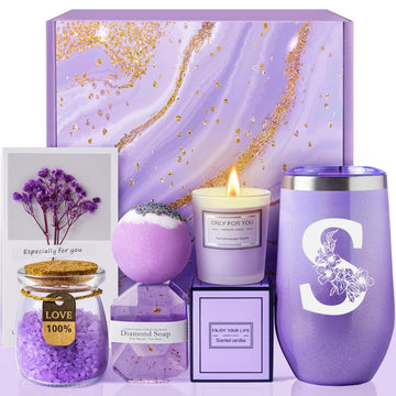 MADDIFY cesta-regalo spa lavanda para relajación en casa