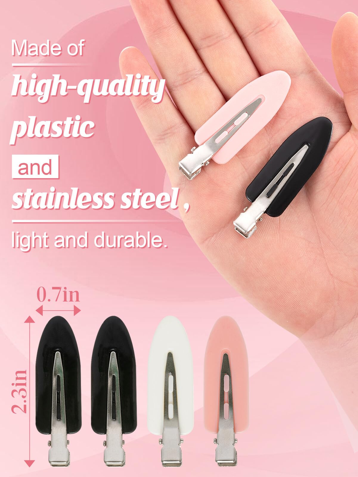 MADHOLLY paquete de 8 pinzas, regalo práctico para mujeres y niñas.