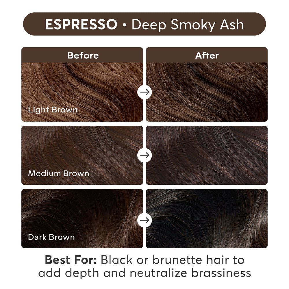 Madison Reed Brillo Revivificador de Color Espresso, cobertura entre coloraciones y mantenimiento